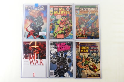 Lot of 6 Marvel Key Issue Comics