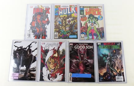 Lot of 7 Marvel Key Issue Comics