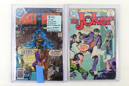 Lot of 2 DC Key Issue Comics