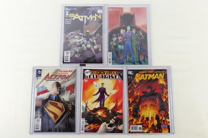 Lot of 5 DC Key Issue Comics