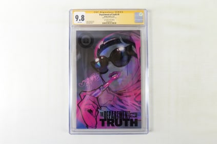 Department of Truth #9 - CGC 9.8 - Signed