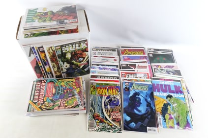 Short Box of Marvel Comics