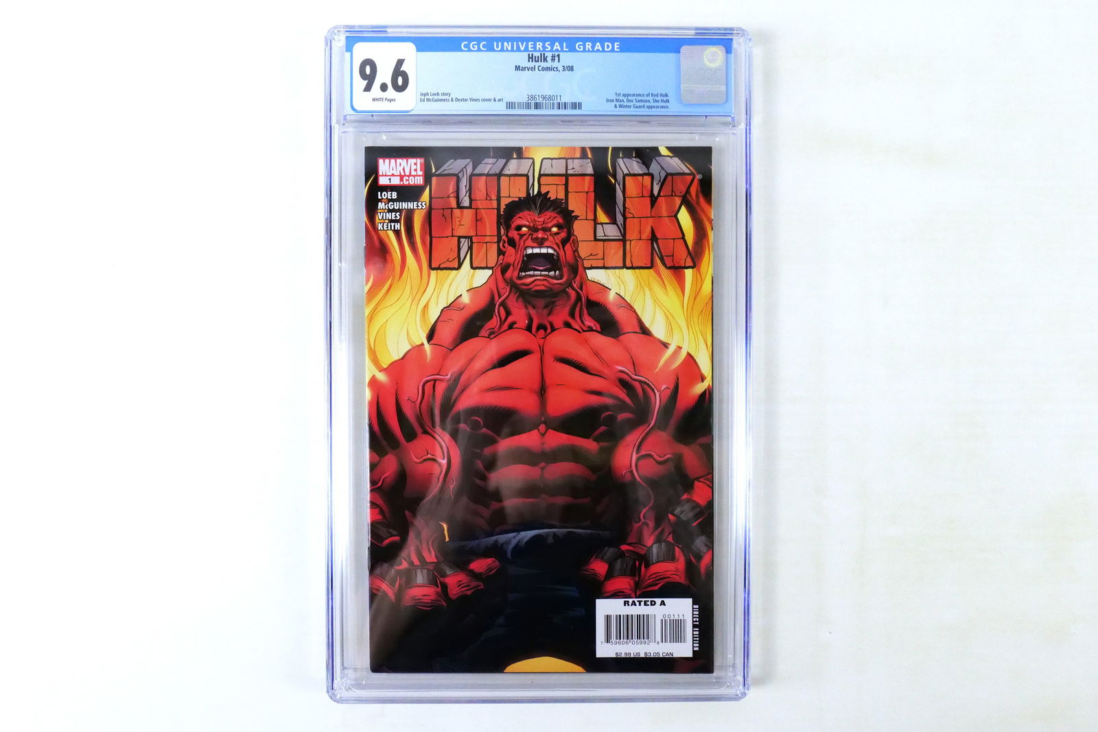 Hulk #1 - CGC 9.6 (1 of 7)