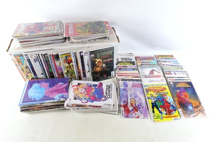 Long Box of Marvel Comics