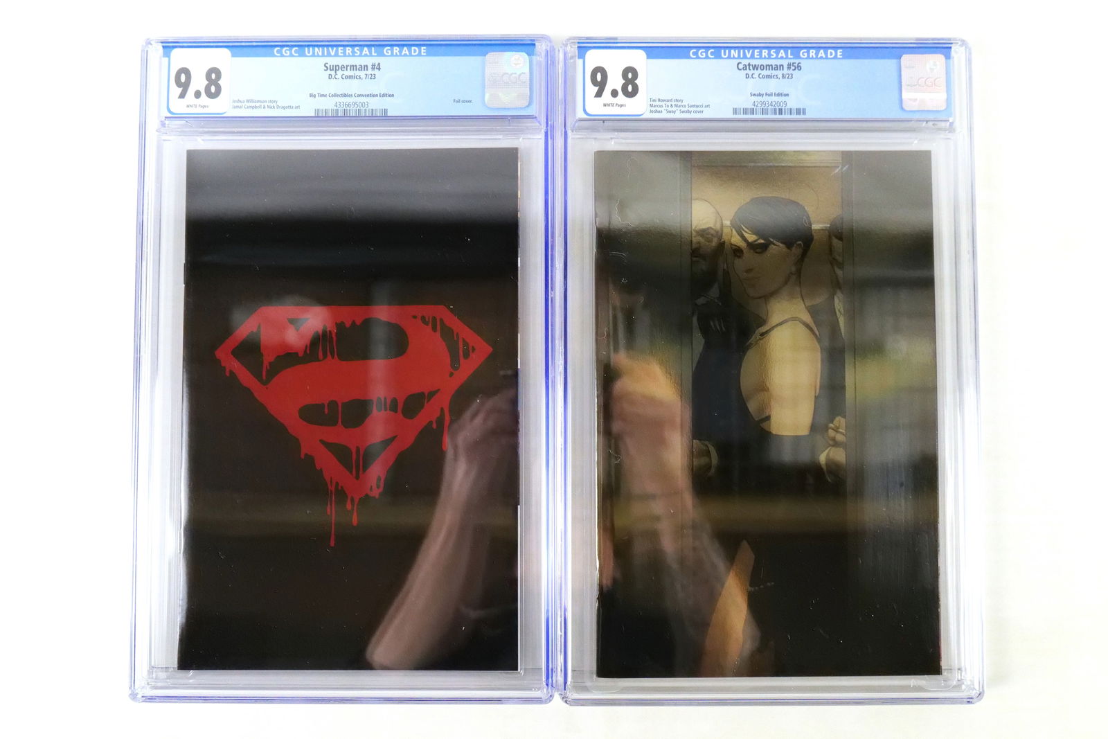 Lot of 2 CGC Graded DC Comics (1 of 12)