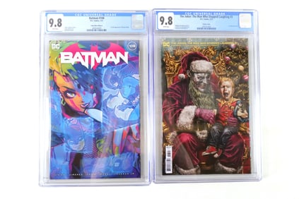 Lot of 2 CGC Graded DC Comics