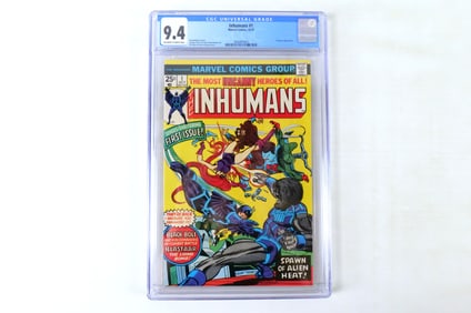 Inhumans #1 - CGC 9.4