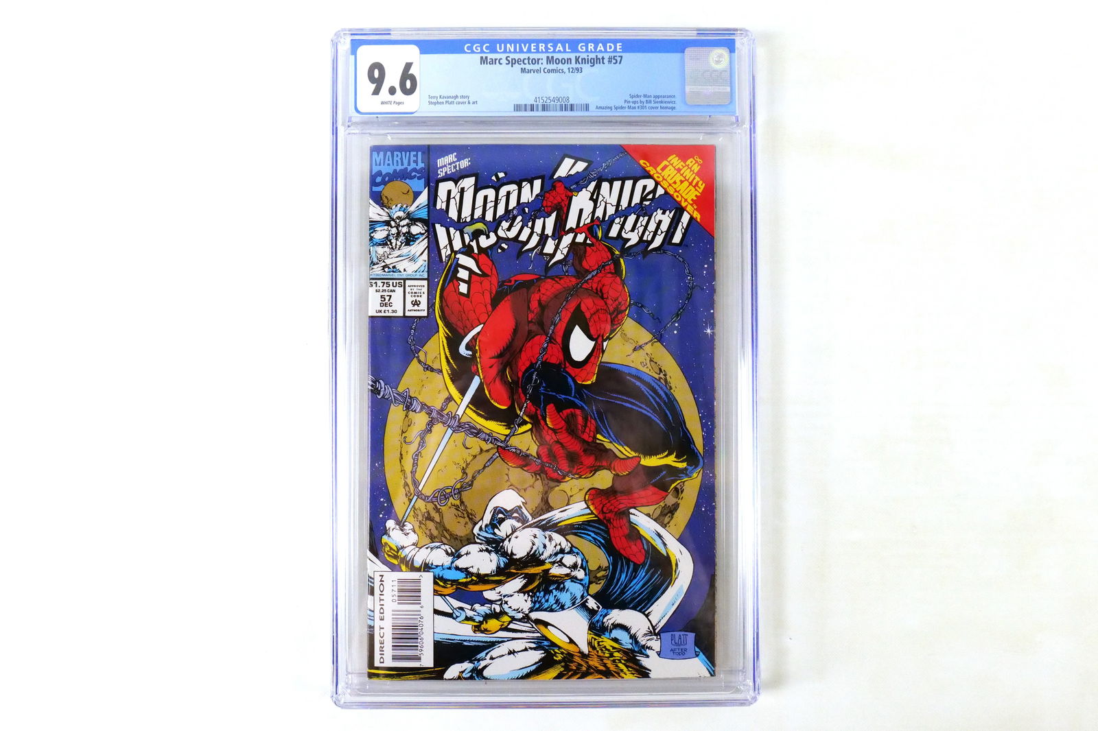 Marc Spector: Moon Knight #57 - CGC 9.6 (1 of 7)