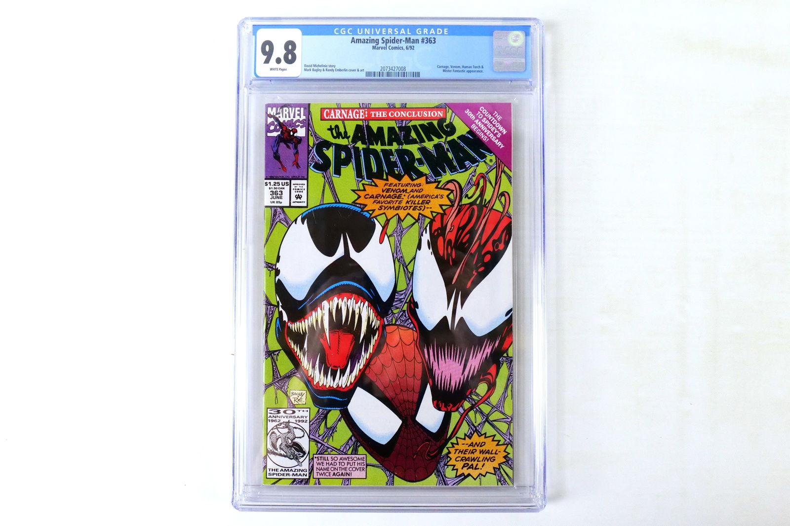 Amazing Spider-Man #363 - CGC 9.8 (1 of 7)