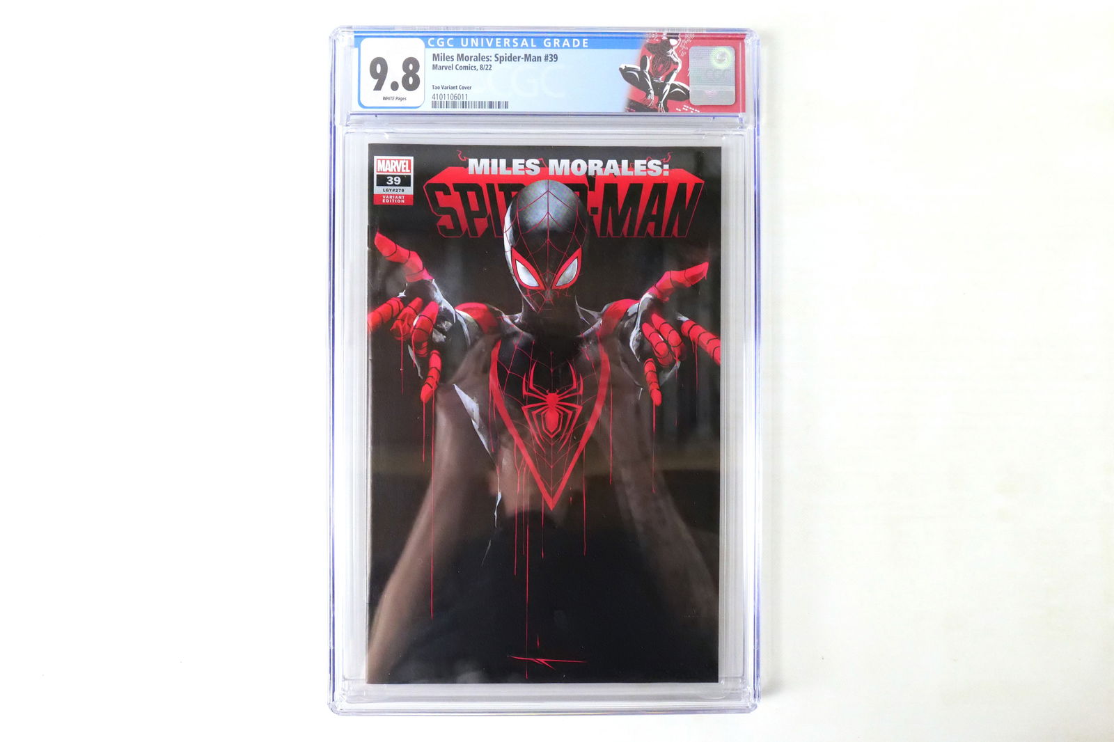 Miles Morales: Spider-Man #39 - CGC 9.8: Miles Morales: Spider-Man #39 - CGC 9.8 - Tao Variant. Please note that the short boxes in photos do not come with the lot; they are there to give reference to the amount of comics in the lot. All inv