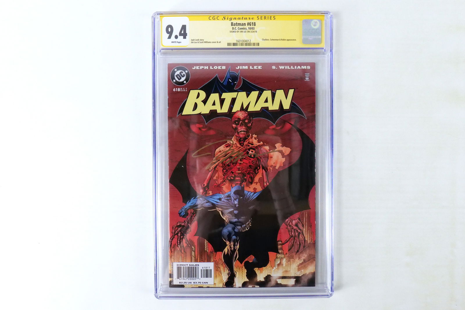 Batman #618 - CGC 9.4 - Signed (1 of 7)