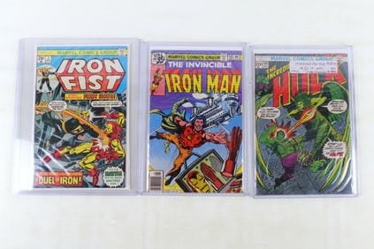 Lot of 3 Marvel Comics