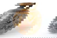 Greek Corinthian Oil Flask Antiquity