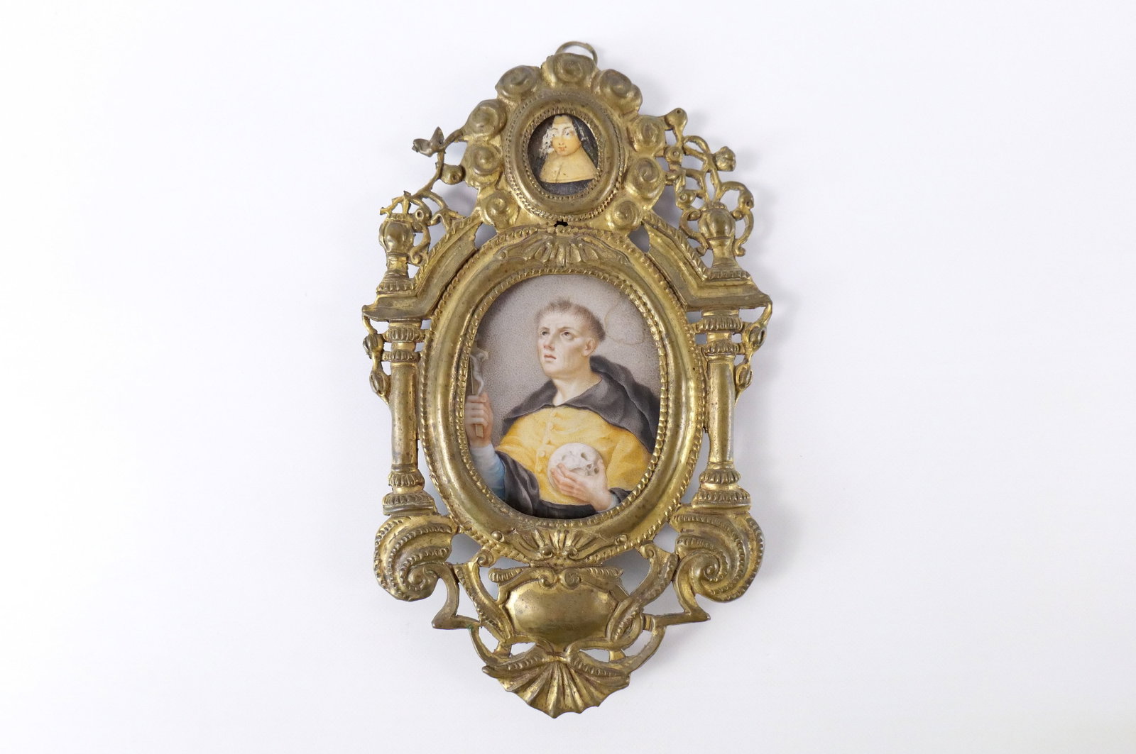 Late 18th-Early 19th Century Religious Painting on Celluloid (1 of 12)