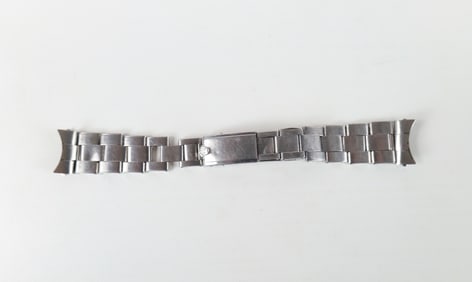 Vintage Rolex Stretch Rivet Style Stainless Steel Band