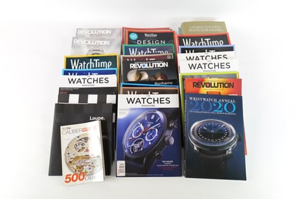 Lot of Watch Magazines and Books