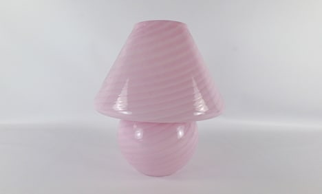 Murano Glass Oversized Boudoir Lamp