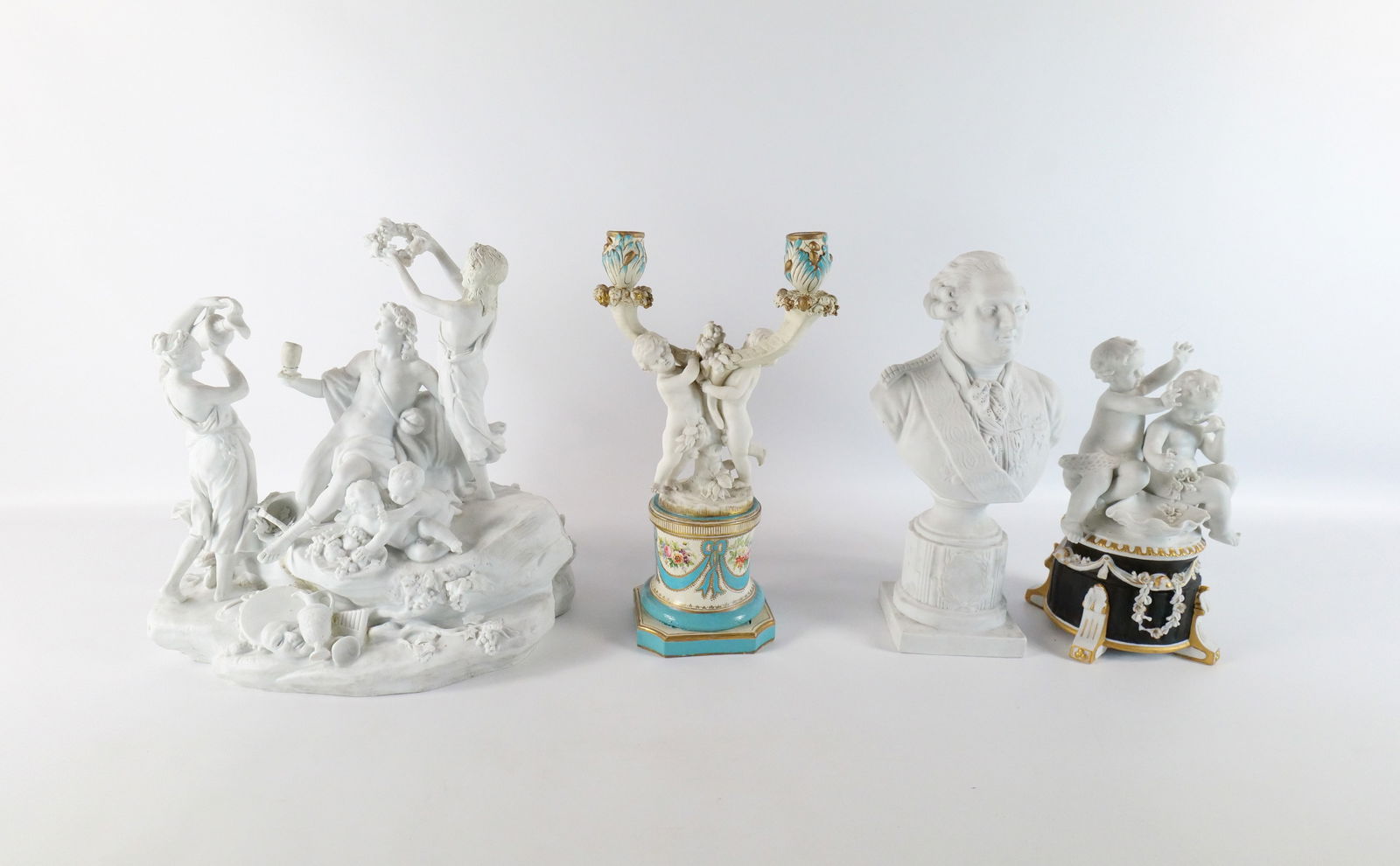 Group Lot of Parian and Porcelain Figurines (1 of 18)