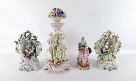 Group Lot of Porcelain Figurines