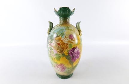 Antique Royal Bonn Double Handled Vase