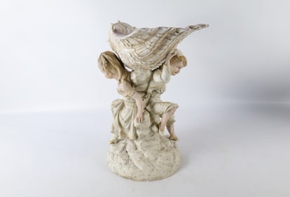 Monumental 19th Century Austrian Center Compote