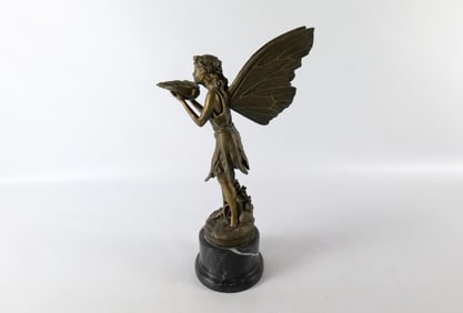 Bronze Statue of a Fairy