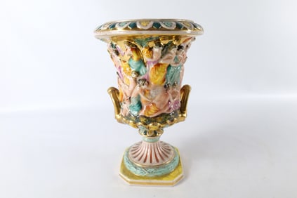 Capodimonte Style Urn
