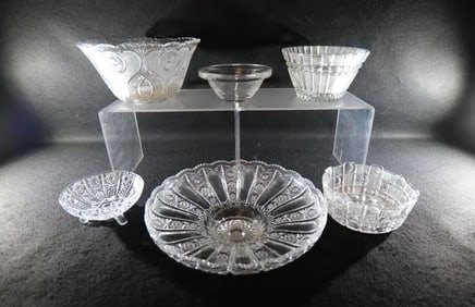 Group Lot of Cut Glass