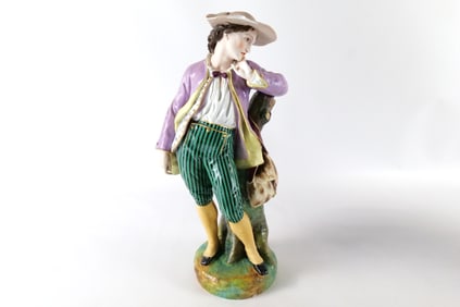 19th Century Bisque Figurine