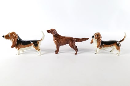 Group Lot of Beswick Dog Figurines