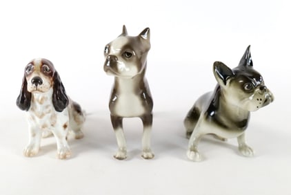 Group Lot of Dog Figurines