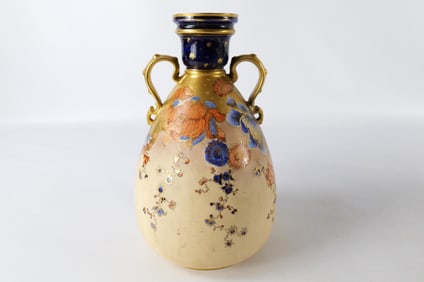 19th Century Double Handled Vase