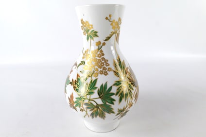 Franconia Hand Painted Tall Vase