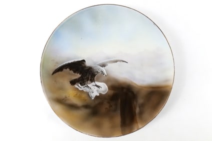 Hand Painted Portrait Plate