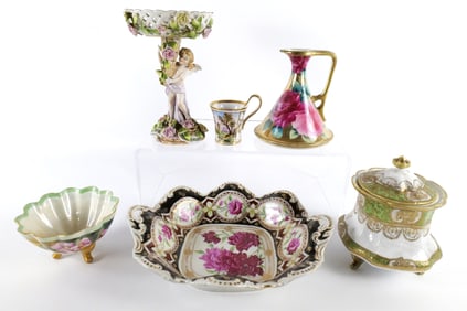 Group Lot of Mixed Porcelain Pieces