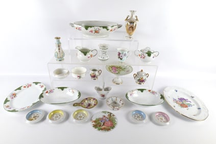 Group Lot of Mixed Porcelain Pieces