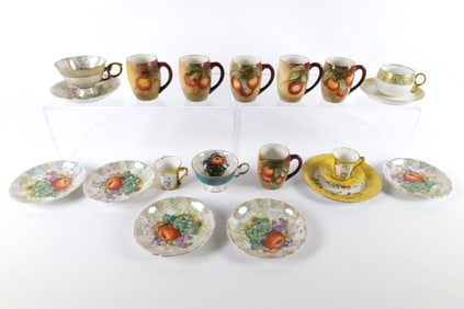 Group Lot of Various Cups and Saucers