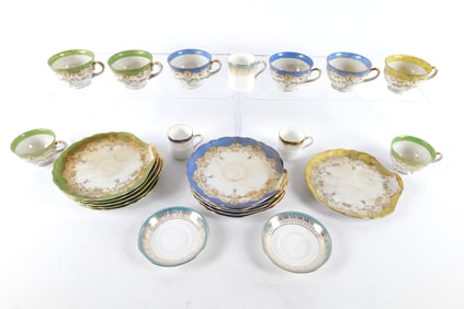 Lot of Cups, Saucers, and Luncheon Plates