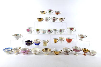 Lot of Various Teacups
