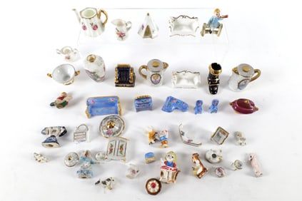 Lot of Porcelain Miniatures