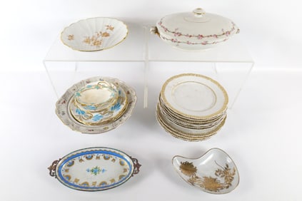 Lot of Assorted Porcelain Dishes
