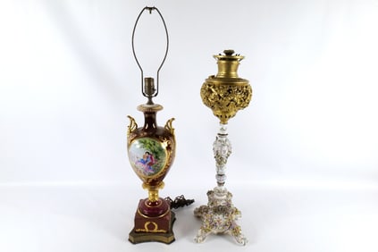 Lot of 2 Table Lamps