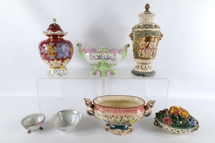 Group Lot of Decorative Porcelain
