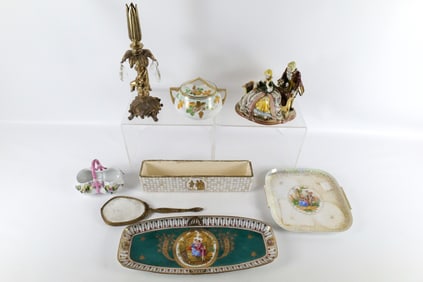 Group Lot of Porcelain and Decorative Items