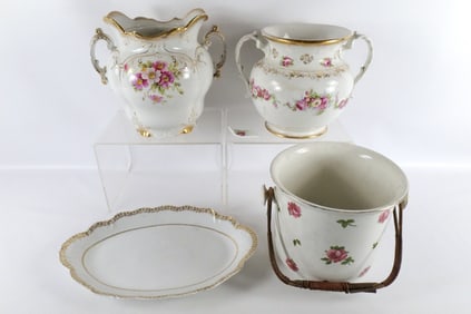 Group Lot of Porcelain and Ironstone Pieces
