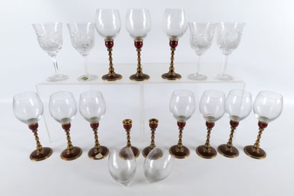 Group of Various Glasses