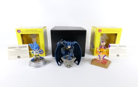 Lot of 3 DC Statues