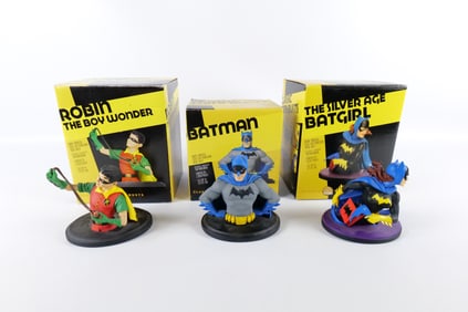Lot of 3 DC Direct Classic Mini Bust Statues