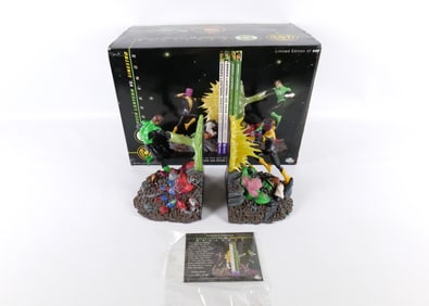 DC Direct Green Lantern vs. Sinestro Bookend Set
