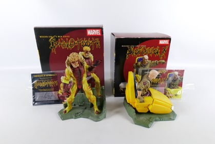 Lot of 2 Marvel Diamond Select Modern Era X-Men Statues